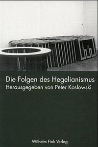 Produktbild: Die Folgen des Hegelianismus