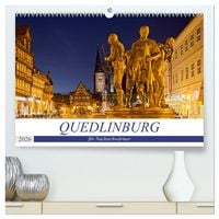 Produktbild: QUEDLINBURG F&Uuml;R NACHTSCHW&Auml;RMER (hochwertiger Premium Wandkalender 2026 DIN A2 quer), Kunstdruck in Hochglanz