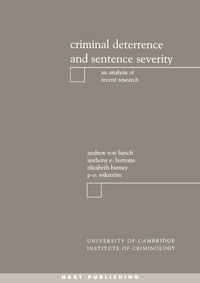 Produktbild: Criminal Deterrence and Sentence Severity