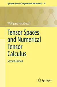 Produktbild: Tensor Spaces and Numerical Tensor Calculus