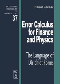 Produktbild: Error Calculus for Finance and Physics