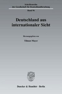 Produktbild: Deutschland aus internationaler Sicht.