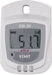 Produktbild: ebro 1601-0044-Z EBI 20-TH1 Multi-Datenlogger Messgr&ouml;&szlig;e Luftfeuchtigkeit, Temperatur -30 bis +70 &deg;C 0 bis 100 % rF