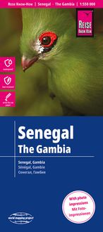 Produktbild: Reise Know-How Landkarte Senegal, Gambia (1:550.000)