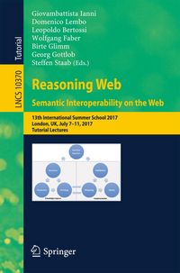 Produktbild: Reasoning Web. Semantic Interoperability on the Web