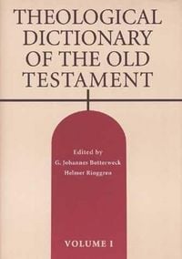 Produktbild: Theological Dictionary of the Old Testament, Volume I