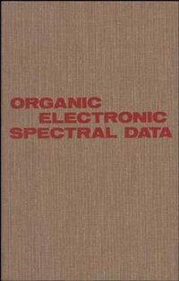 Produktbild: Organic Electronic Spectral Data, Volume 29, 1987