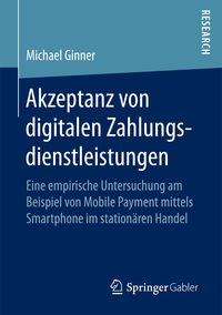 Produktbild: Akzeptanz von digitalen Zahlungsdienstleistungen