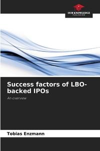 Produktbild: Success factors of LBO-backed IPOs