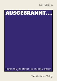 Produktbild: Ausgebrannt...