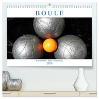Produktbild: Boule. Konzentration - Sport - Entspannung (hochwertiger Premium Wandkalender 2026 DIN A2 quer), Kunstdruck in Hochglanz