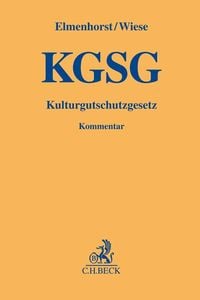Produktbild: Kulturgutschutzgesetz. KGSG