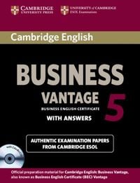 Bild vom Artikel Cambridge English Business 5 Vantage Self-Study Pack (Student's Book with Answers and Audio CDs (2)) vom Autor Cambridge ESOL