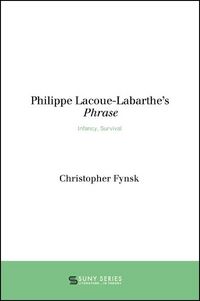 Produktbild: Philippe Lacoue-Labarthe's Phrase