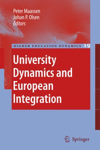 Produktbild: University Dynamics and European Integration