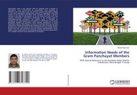 Produktbild: Information Needs of the Gram Panchayat Members