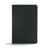 Produktbild: CSB Disciple's Study Bible, Black Leathertouch