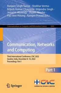 Produktbild: Communication, Networks and Computing