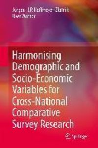 Produktbild: Harmonising Demographic and Socio-Economic Variables for Cross-National Comparative Survey Research
