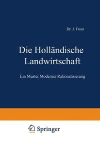 Produktbild: Die Holl&auml;ndische Landwirtschaft