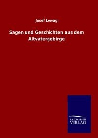 Produktbild: Sagen und Geschichten aus dem Altvatergebirge