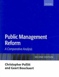 Produktbild: Public Management Reform: A Comparative Analysis