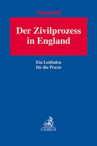 Produktbild: Der Zivilprozess in England