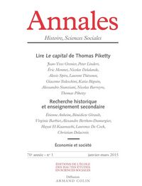 Produktbild: Annales. histoire, sciences