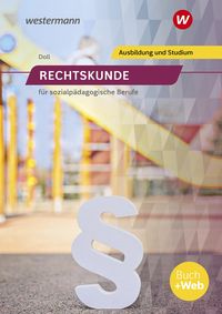 Produktbild: Rechtskunde f&uuml;r sozialp&auml;dagogische Berufe