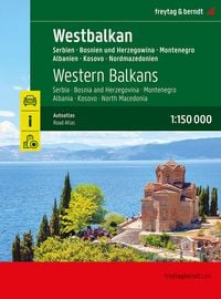 Produktbild: Freytag & berndt Autoatlas Westbalkan 1:150.000