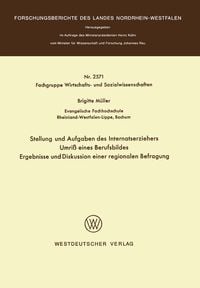 Produktbild: Stellung und Aufgaben des Internatserziehers