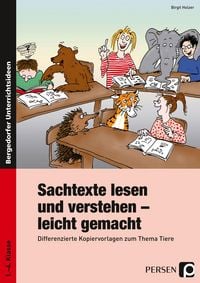 Produktbild: Sachtexte lesen und verstehen - leicht gemacht