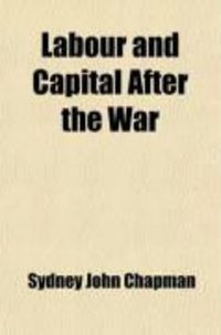 Produktbild: Labour and Capital After the War