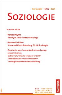Produktbild: Soziologie 02/2024