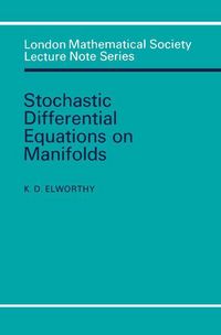 Produktbild: Stochastic Differential Equations on Manifolds