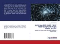 Produktbild: GENERALIZED FIXED POINT THEOREMS WITH THEIR APPLICATIONS