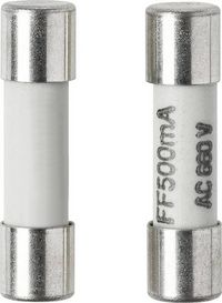 Produktbild: VOLTCRAFT 123421 Feinsicherung (&Oslash; x L) 5mm x 20mm 500mA 660V Superflink -FF- Inhalt 1St.