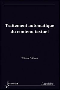 Produktbild: Traitement automatique du contenu textuel