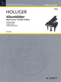 Produktbild: Album Leaves 16 Piano Pieces Piano Solo