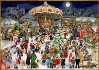 Produktbild: Puzzle - Nostalgischer Weihnachtsmarkt