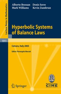 Produktbild: Hyperbolic Systems of Balance Laws