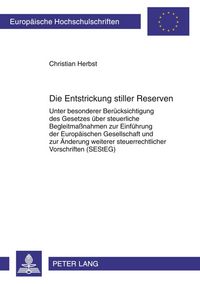 Produktbild: Die Entstrickung stiller Reserven