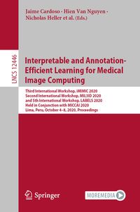Produktbild: Interpretable and Annotation-Efficient Learning for Medical Image Computing