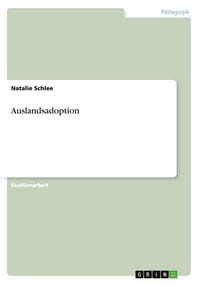 Produktbild: Auslandsadoption