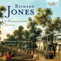 Produktbild: Jones:6 Harpsichord Suites