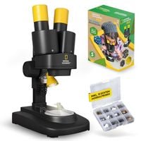 Produktbild: Bresser 12447 - NATIONAL GEOGRAPHIC KiDS Stereo 3D Mikroskop mit 20x Vergr&ouml;&szlig;erung
