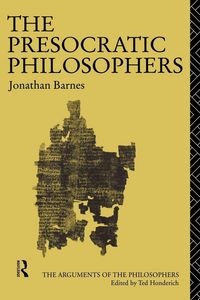 Produktbild: The Presocratic Philosophers