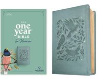 Produktbild: NLT the One Year Bible for Women (Leatherlike, Birdsong Teal)