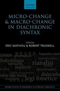 Produktbild: Micro-change and Macro-change in Diachronic Syntax