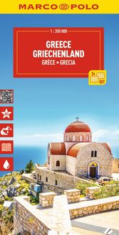 Produktbild: MARCO POLO Reisekarte Griechenland (2-Karten-Set) 1:350.000